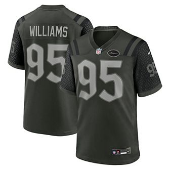 Men's Nike Quinnen Williams Gotham Green New York Jets 2025 Rivalries Collection Game Jersey