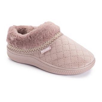 MUK LUKS Charlee Women's Velvet Clog Slippers With Quilted Design
