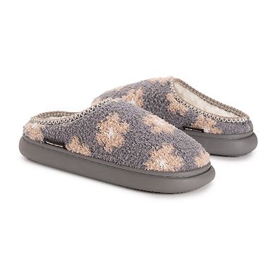 MUK LUKS Women's Janna Cozy Slip-On Clog Slippers