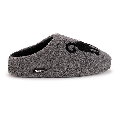 MUK LUKS Women's Halloween Punch Needle Slip-On Slippers