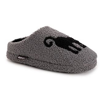 MUK LUKS Women's Halloween Punch Needle Slip-On Slippers
