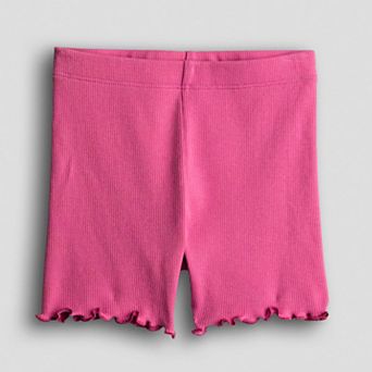 Girls 4-12 Jumping Beans® Longer Rib Bike Shorts