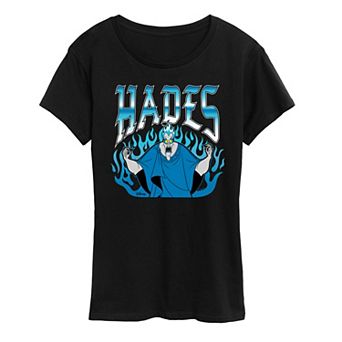 Women's Disney Villains Hades Bootleg Graphic Tee
