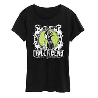 Women's Disney Villains Maleficent Made For Mayhem Punk Graphic Tee