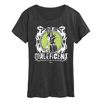 Women's Disney Villains Maleficent Made For Mayhem Punk Graphic Tee