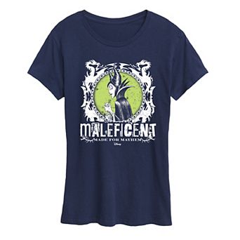 Women's Disney Villains Maleficent Made For Mayhem Punk Graphic Tee