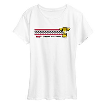 Women's Disney / Pixar's Cars Lightning McQueen Race Stripe Graphic Tee