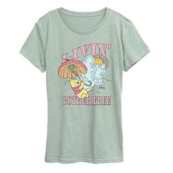 Women's Disney's Winnie The Pooh Livin' Bother Free Graphic Tee