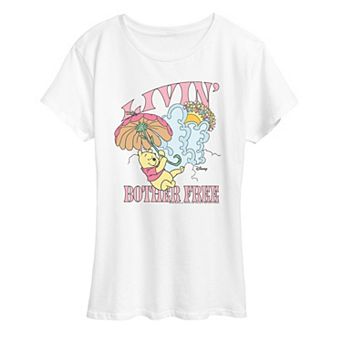 Women's Disney's Winnie The Pooh Livin' Bother Free Graphic Tee
