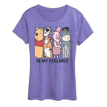 Women's Disney's Winnie The Pooh In My Feelings Graphic Tee