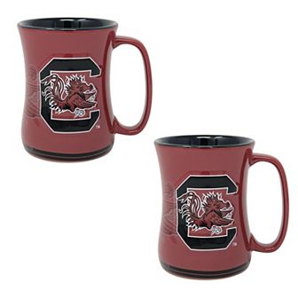 South Carolina Gamecocks 16oz. Sculpted Barista Mug Two-Pack