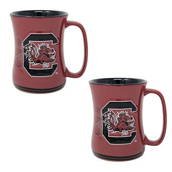 South Carolina Gamecocks 16oz. Sculpted Barista Mug Two-Pack