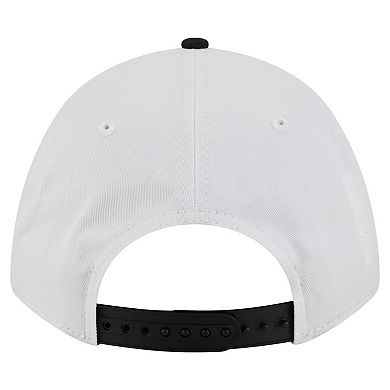 Men's New Era White/Black Missouri Tigers Arch Two-Tone Rope 9FORTY A-Frame M-Crown Adjustable Hat