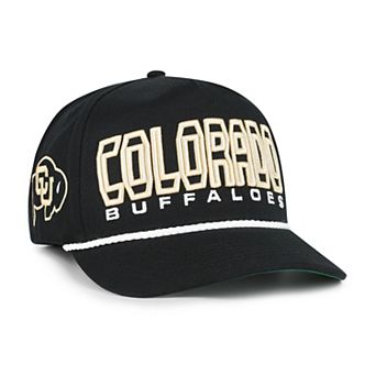 Youth '47 Black Colorado Buffaloes Byline Hitch Adjustable Hat