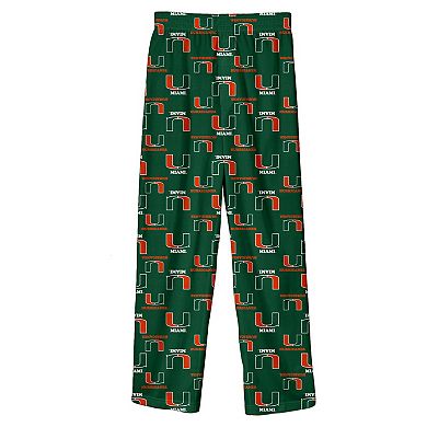 Youth Outerstuff Hunter Green Miami Hurricanes Team Pants