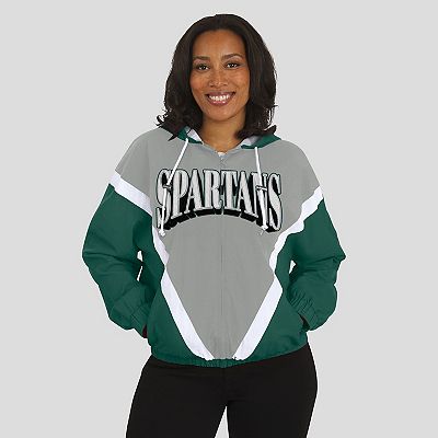 Women's WEAR by Erin Andrews Green/Gray Michigan State Spartans