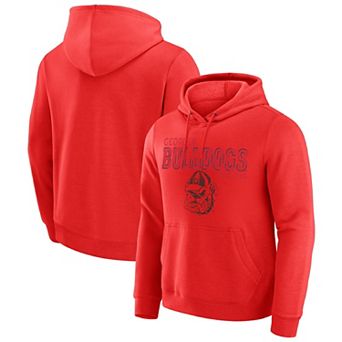 Men's Darius Rucker Collection by Fanatics Red Georgia Bulldogs Faded Hoodie