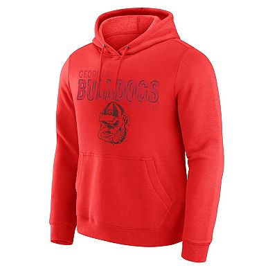 Men's Darius Rucker Collection by Fanatics Red Georgia Bulldogs Faded Hoodie