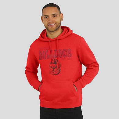 Men's Darius Rucker Collection by Fanatics Red Georgia Bulldogs Faded Hoodie