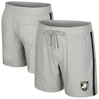 Men's Colosseum Gray Army Black Knights Mac Shorts