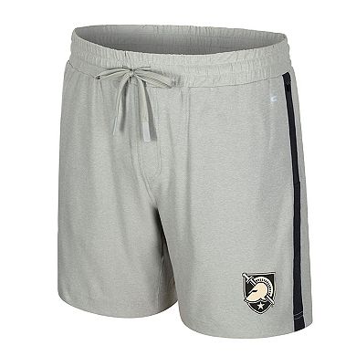 Men's Colosseum Gray Army Black Knights Mac Shorts