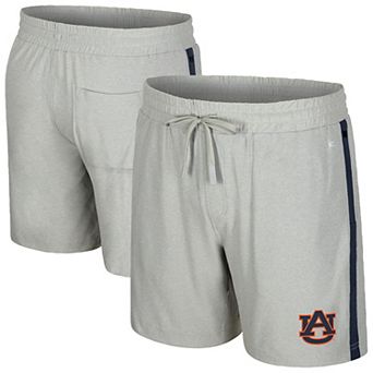 Men's Colosseum Gray Auburn Tigers Mac Shorts