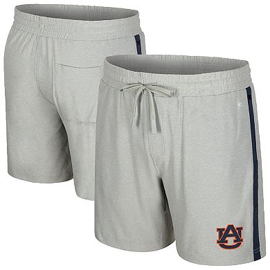 Men's Colosseum Gray Auburn Tigers Mac Shorts