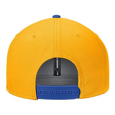 Men's Nike Gold Pitt Panthers Vintage Script Pro Dri-FIT Snapback Hat