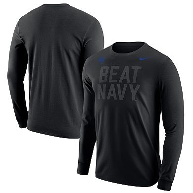 Men's Nike Black Air Force Falcons APLS Fighting Falcon Collection Rivalry Long Sleeve T-Shirt