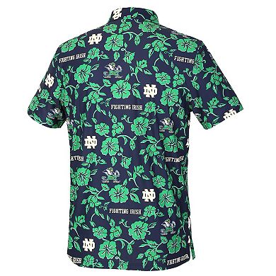 Men's Reyn Spooner Navy Notre Dame Fighting Irish Pua Performance Polo