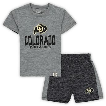 Toddler Wes & Willy Colorado Buffaloes Cloudy Yarn T-Shirt & Shorts Set