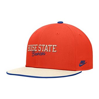 Men's Nike Orange Boise State Broncos Vintage Script Pro Dri-FIT Snapback Hat