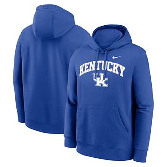 Men's Nike Royal Kentucky Wildcats Club Fleece Arch Pullover Hoodie