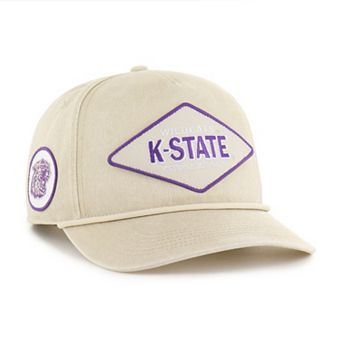 Unisex '47 Cream Kansas State Wildcats Outdoorsmen Cairn Hitch Adjustable Hat