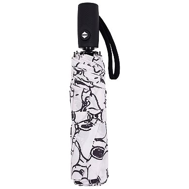 Peanuts Snoopy Allover Print Compact Umbrella
