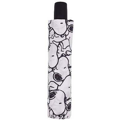 Peanuts Snoopy Allover Print Compact Umbrella