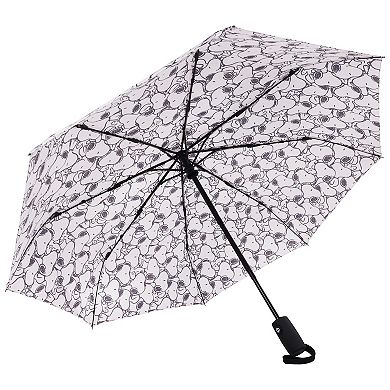Peanuts Snoopy Allover Print Compact Umbrella