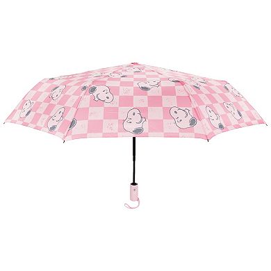 Peanuts Snoopy Checker Compact Umbrella
