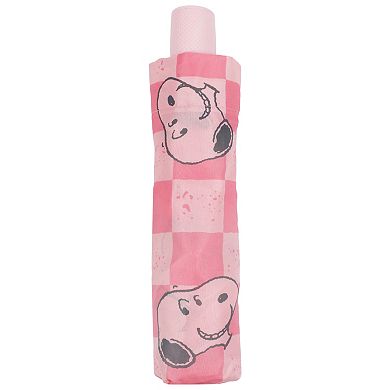 Peanuts Snoopy Checker Compact Umbrella