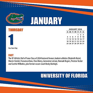 Florida Gators 2026 Box Calendar
