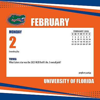Florida Gators 2026 Box Calendar