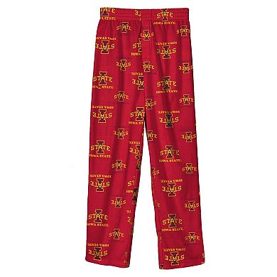 Youth Outerstuff Cardinal Iowa State Cyclones Team Pants