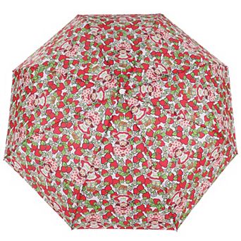 Strawberry Shortcake Toss Print Compact Umbrella