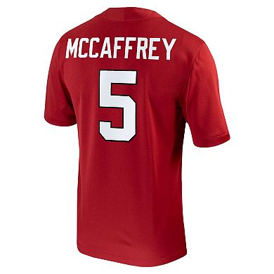 Men's Nike Christian McCaffrey Cardinal Stanford Cardinal Player Game Jersey