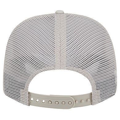 Men's New Era Stone Florida State Seminoles Canvas 9SEVENTY Stretch-Snap Adjustable Hat