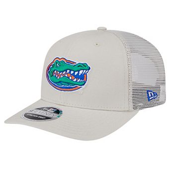Men's New Era Stone Florida Gators Canvas 9SEVENTY Stretch-Snap Adjustable Hat
