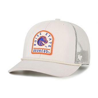 Unisex '47 Cream Boise State Broncos Core & Inline Gravestone Adjustable Trucker Hat