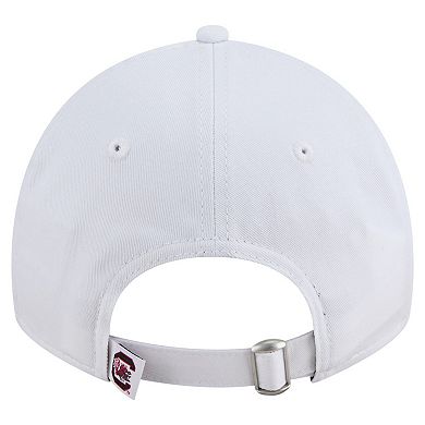 Men's New Era White South Carolina Gamecocks Fan 9TWENTY Adjustable Hat
