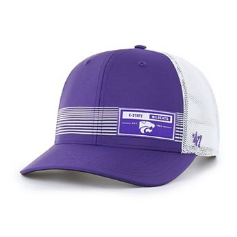 Men's '47 Purple Kansas State Wildcats Rangefinder brrr Trucker Adjustable Hat