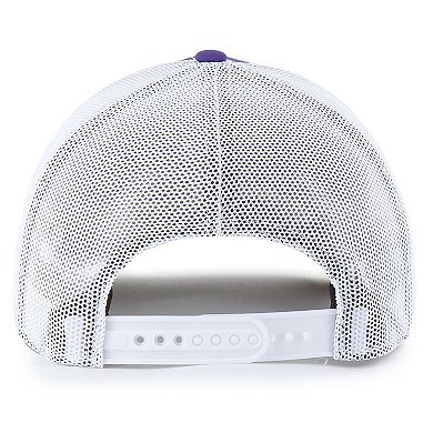 Men's '47 Purple Kansas State Wildcats Rangefinder brrr Trucker Adjustable Hat